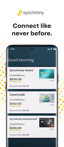 MySynchrony screenshot 3