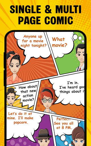 Cartoon Comic Strip Maker screenshot 9
