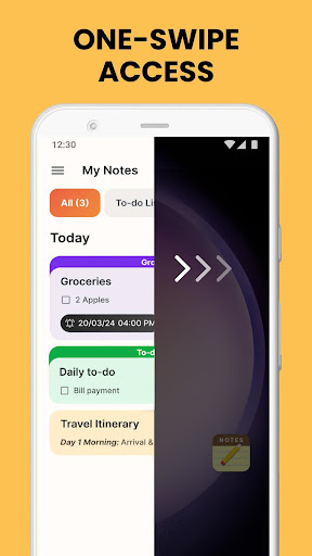 Notes, Notepad, To-Do Launcher screenshot 1
