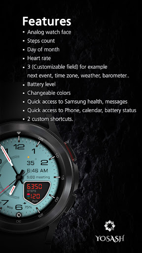 D355 Premium Watch Face screenshot 12