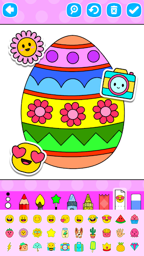 Easter Egg Coloring Pages screenshot 7