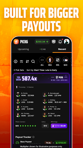 Pick6 DraftKings Sports Picks screenshot 1
