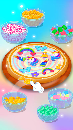 Unicorn Cake Cooking Games 2-6 screenshot 5