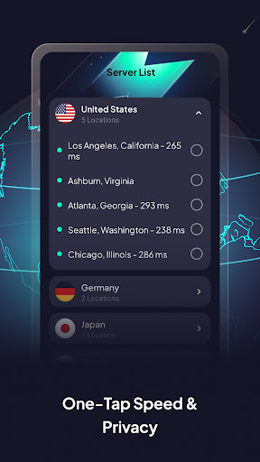 HyperFast VPN-Private Internet screenshot 3