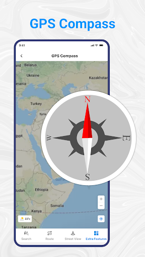 Gps Map Navigation & Direction screenshot 2