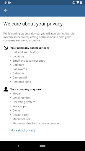 Intune Company Portal screenshot 3