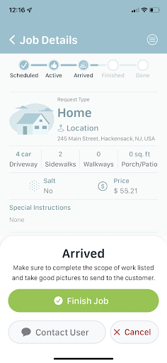 Shovler: Snow Removal OnDemand screenshot 3