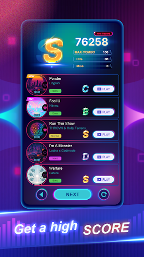 Rolling Music Ball: EDM Rush screenshot 7