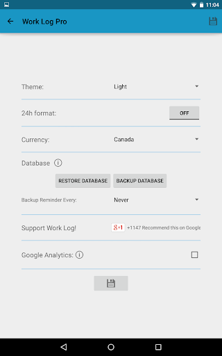 Work Log Pro screenshot 11
