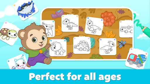 Coloring for Kids: Drawing 2-6 screenshot 9