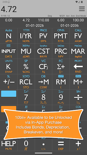 10bii Financial Calculator screenshot 15