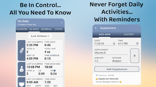 Breastfeeding & Baby Tracker screenshot 2