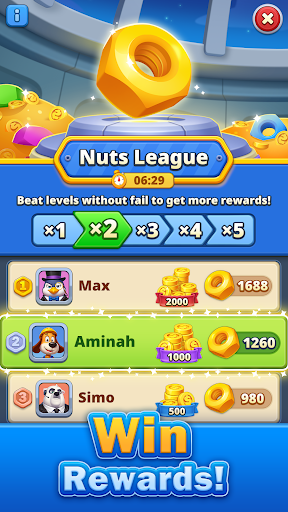 Nuts Factory: Nut Sort Puzzle screenshot 13