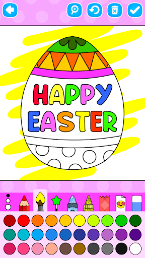 Easter Egg Coloring Pages screenshot 2