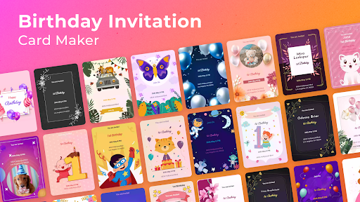 Birthday Invitation Card Maker screenshot 28