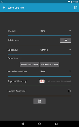 Work Log Pro screenshot 8