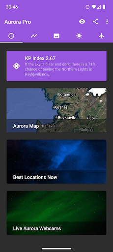 My Aurora Forecast Pro screenshot 10