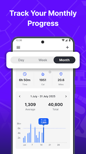 Step Tracker Launcher screenshot 1