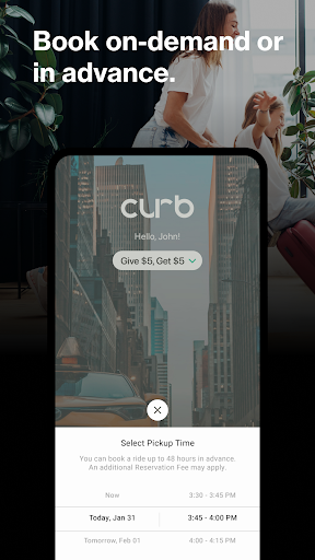 Curb - Request & Pay for Taxis screenshot 1