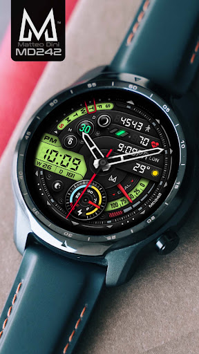 MD242 Hybrid watch face screenshot 14