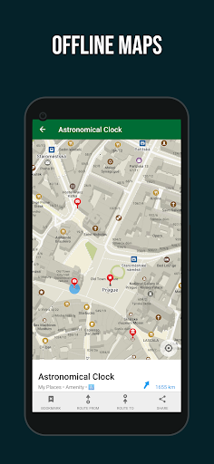 Organic Maps・Offline Map & GPS screenshot 1