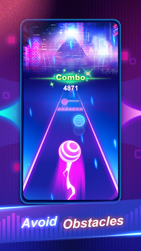 Rolling Music Ball: EDM Rush screenshot 6