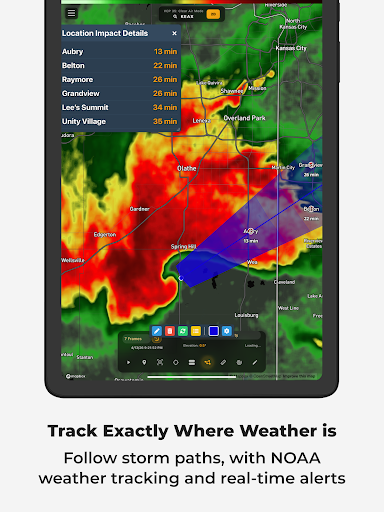 RadarOmega: Doppler Radar App screenshot 11