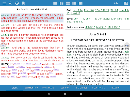 e-Sword: Bible Study to Go screenshot 7