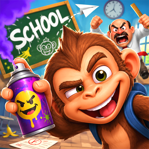 Monkey Student: School Prank cover