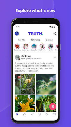 Truth Social screenshot 1
