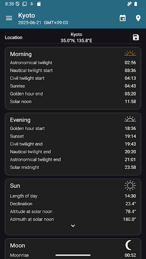 Sun Position: Sunrise/set PRO screenshot 11