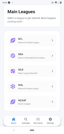 Live Scores : NFL NCAA NBA MLB screenshot 10