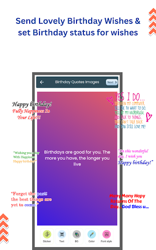 Birthday video maker screenshot 12