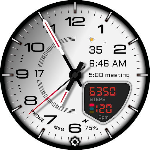 D355 Premium Watch Face screenshot 29