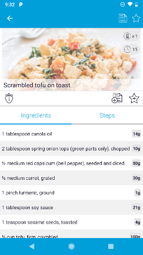 Monash University FODMAP diet screenshot 1