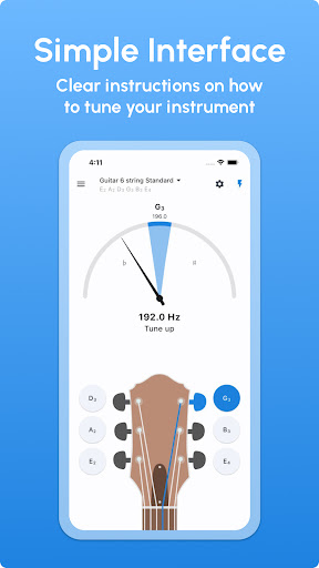 Guitar Tuner - LikeTones screenshot 7