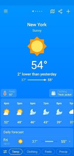 Weather & Clima - Weather Sky screenshot 10