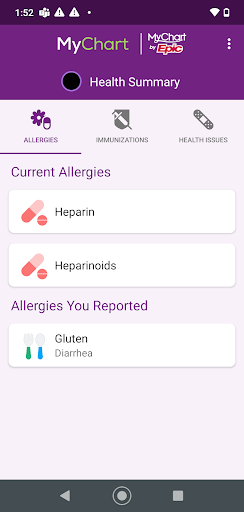 Trinity Health MyChart screenshot 12