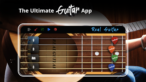 Real Guitar: acoustic electric screenshot 5