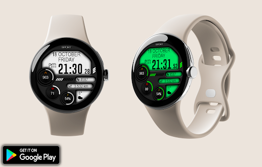 Digital Iwasa Watch Face screenshot 2