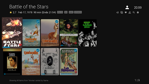 Jellyfin for Android TV screenshot 1