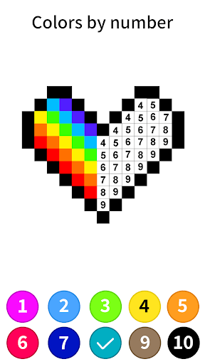 Colors by Number ®: No.Draw screenshot 1