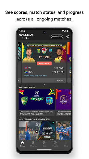 Willow - Watch Live Cricket screenshot 9