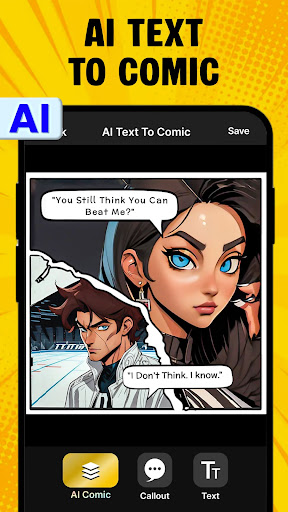 Cartoon Comic Strip Maker screenshot 1