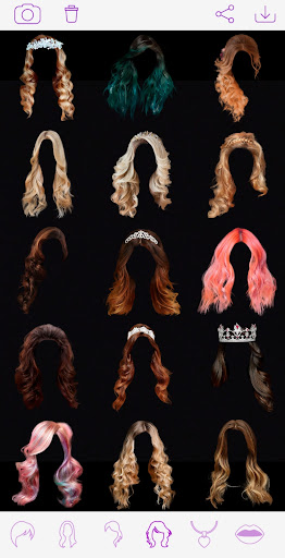 Virtual Hair Style Changer screenshot 5