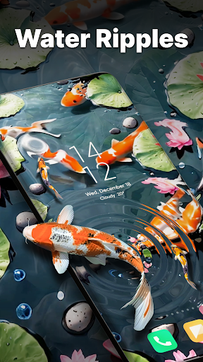 Ripple & 3D Live Wallpaper screenshot 6
