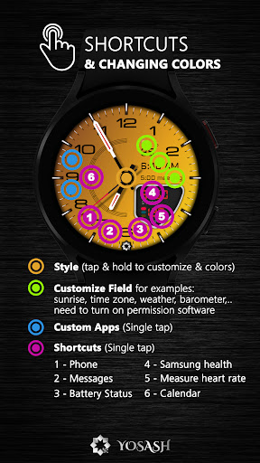 D355 Premium Watch Face screenshot 28