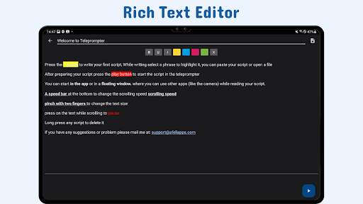 Nano Teleprompter screenshot 8
