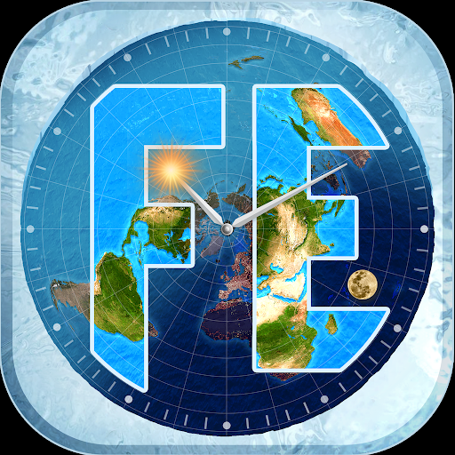Flat Earth Sun & Moon Clock cover