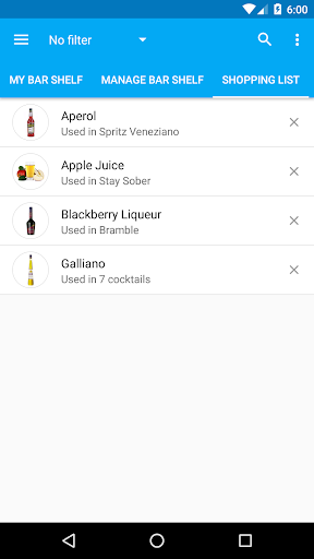 My Cocktail Bar Pro screenshot 1